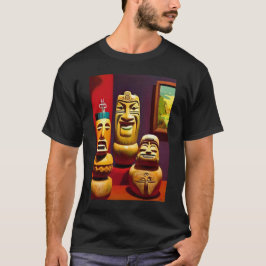 In-door Tiki Life Ken Gage Art T Shirt