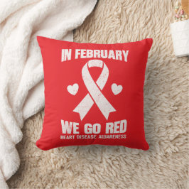 In February We Go Red for Heart Disease Awareness Kudde