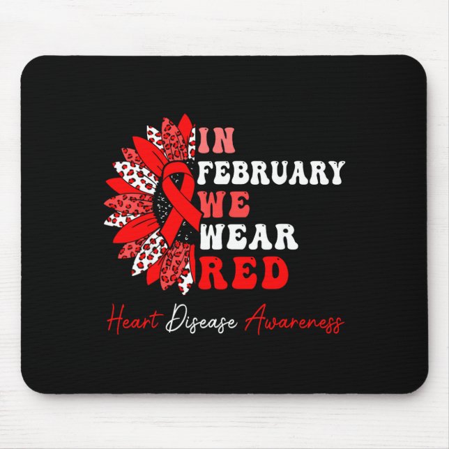 In February We Wear Red Heart Disease Awareness Re Musmatta (Framsidan)
