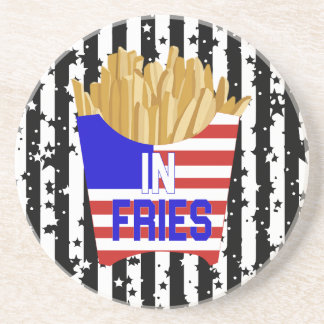 In Fries We Trust Kudde Underlägg