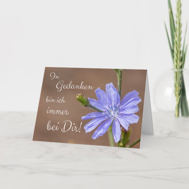 In Gedanken bin ich immer bei Dir! Kort (Framsida)