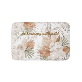 In Harmony with the Wild Bath Mat | Boho Bathroom  Badrumsmatta