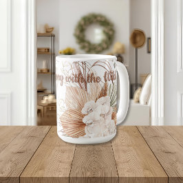 In Harmony with the Wild Mug | Boho Ceramic Cup Kaffemugg