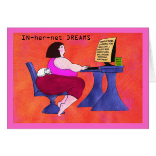 ’IN-HER-NET-DREAMS’ HÄLSNINGSKORT