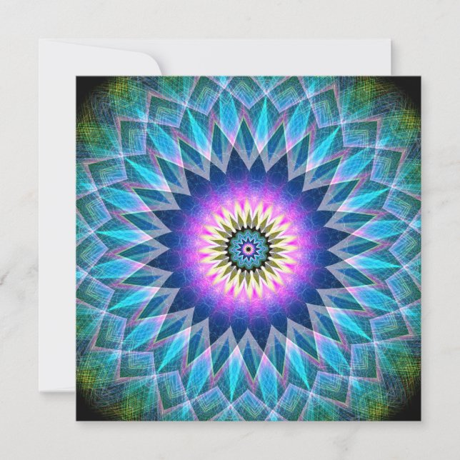 In het oog van de Ster mandala (Framsida)