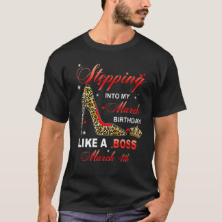 In i 4e födelsedagen i mars som Chef T Shirt