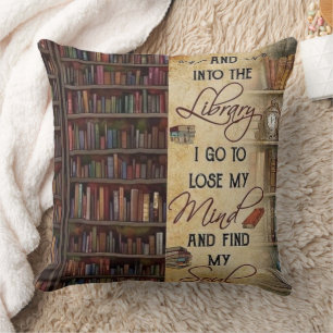 In i Bibliotek I Go Kudde