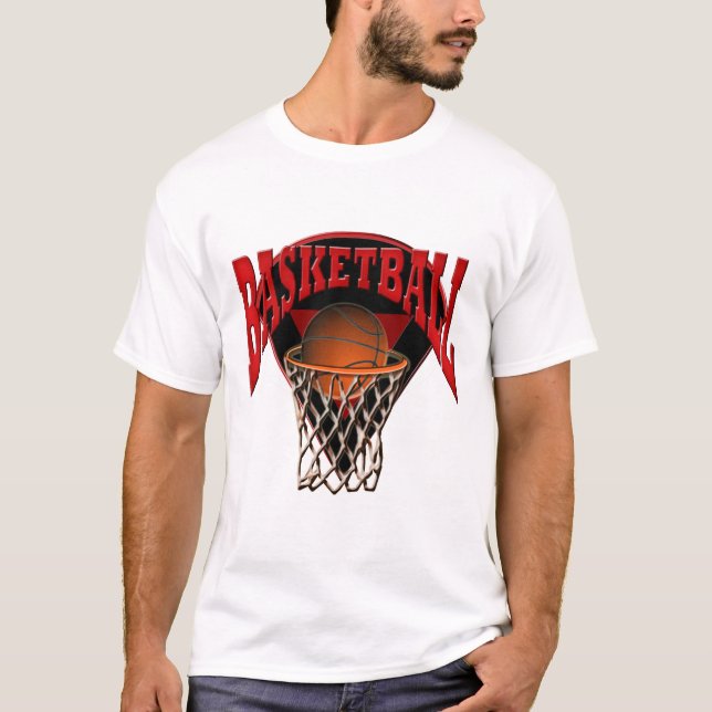 In i den ringbasketen och målbrädan t-shirt (Framsida)