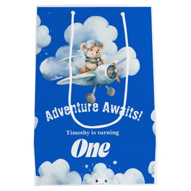 In i det vilda blå yonder: Teddys födelsedag (Baksidan)
