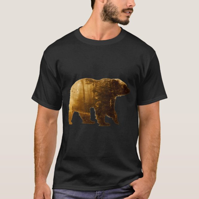 In i det vilda t shirt (Framsida)