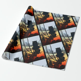 In i en katt som slår in papper presentpapper