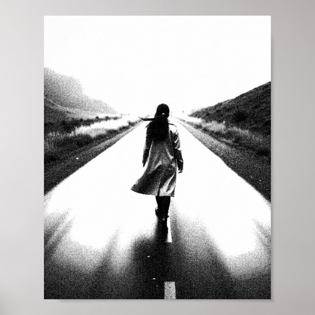 In i försvinningen poster (Framsidan)