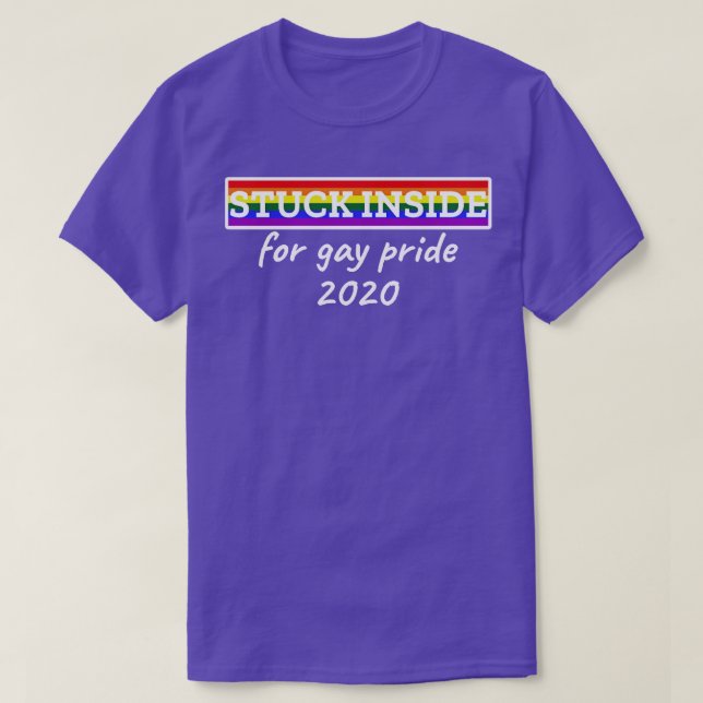 In i gay pride 2020 t shirt (Design framsida)