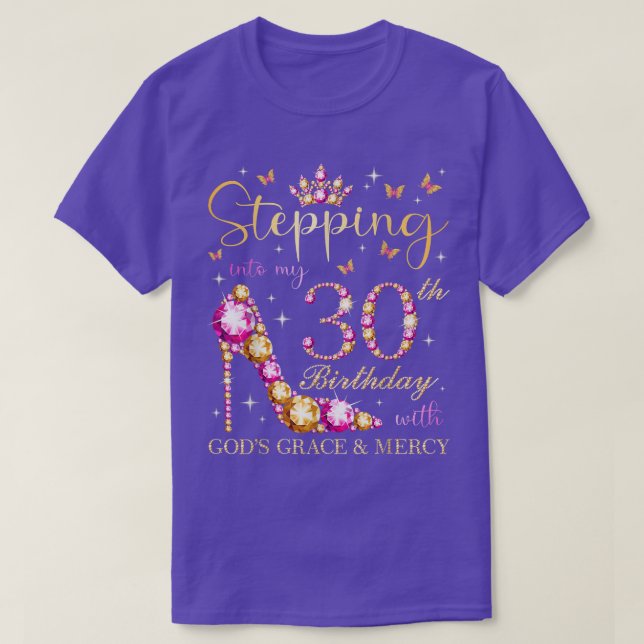 In i min 30års födelsedag med gudsrespit och M T Shirt (Design framsida)