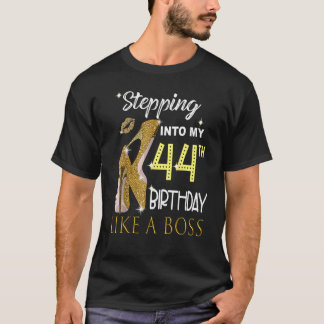 In i min 44:e födelsedag som en Chef-dag-Wo T Shirt