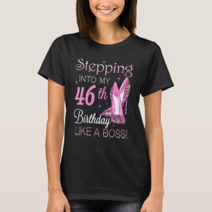 In i min 46:e födelsedag som en Chef Lycklig T Shirt