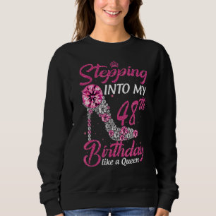 In i min 48:e födelsedag som en drottning Birthd T Shirt