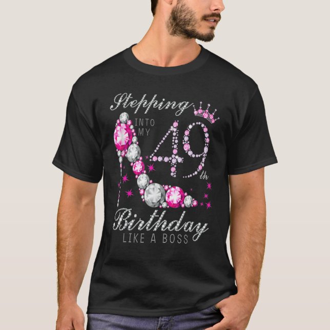 In i min 49-årsjubileum som en Chef 49:e B Da T Shirt (Framsida)