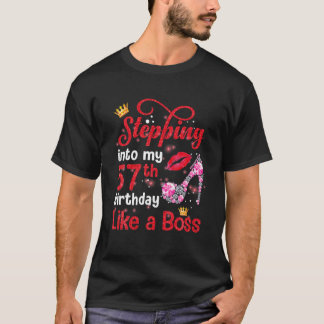 In i min 57:e födelsedag som en Chef Pumps L T Shirt