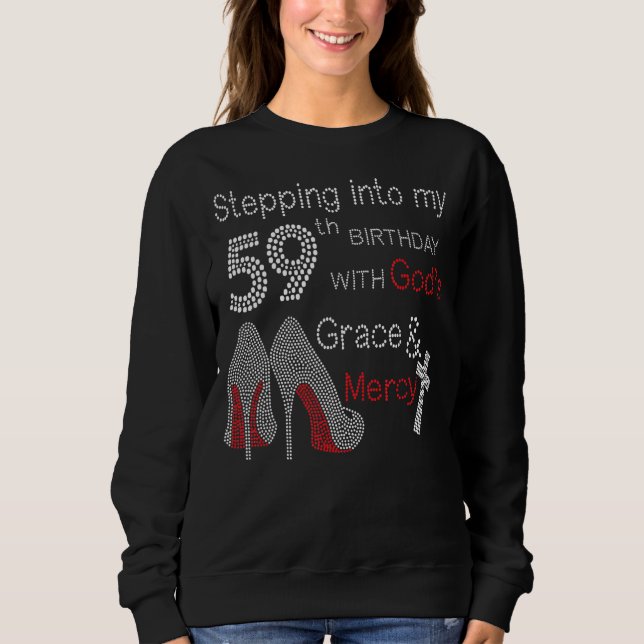 In i min 59:e födelsedag med Guds nåd och T Shirt (Framsida)
