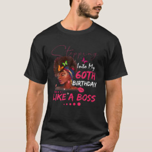 In i min 60:e födelsedag 60 år gamla Afrika T Shirt