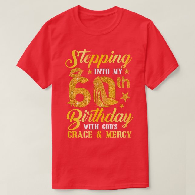 In i min 60:e födelsedag, kvinnofödelsedag t shirt (Design framsida)