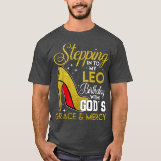 In i min Leo Birthday med godis Grace Merc T Shirt