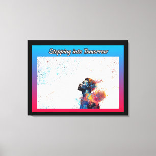 In i morgon canvastryck