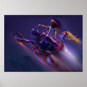 In i natten poster