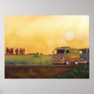 In i skåpbilen! poster