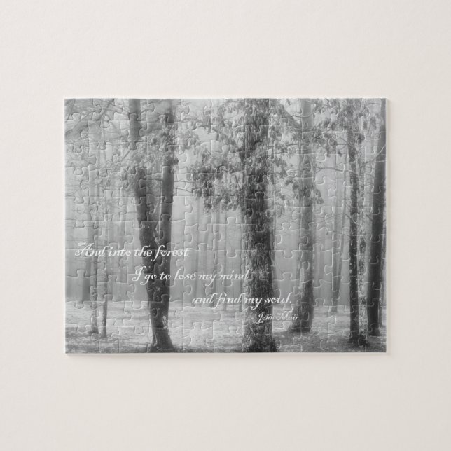 In i skogen I Go - 8 x 10 - 110 pcs Pussel (Horisontell)