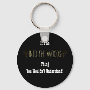 In i skogen Keychain Nyckelring