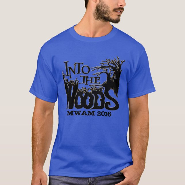 In i skogenvuxenskjortan t-shirt (Framsida)