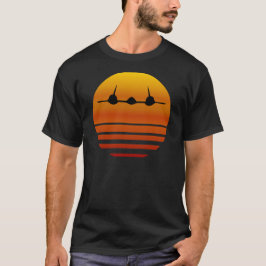 In i solnedgången - Den svarta fågeln T Shirt