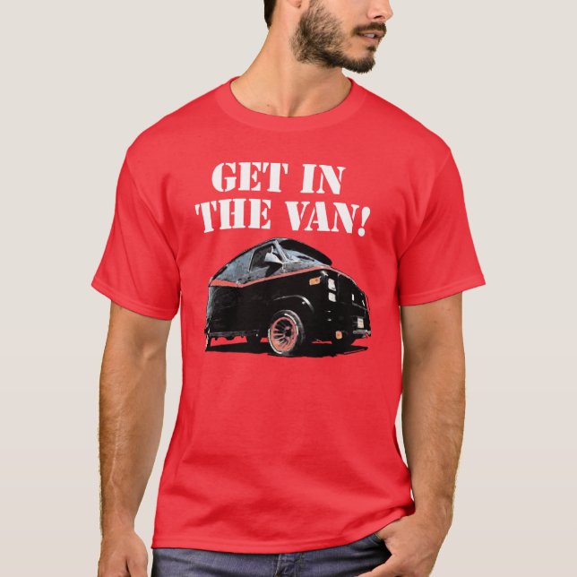 In i Van (vit text) T-Shirt (Framsida)