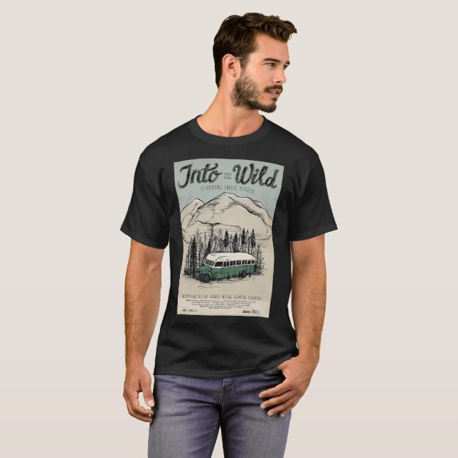 In i vilddesignkonsten för t-skjorta t shirt (Hel framsida)