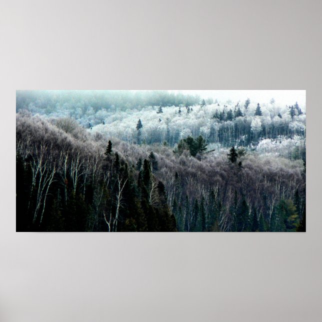 In i Winter Backe I-utskrift Poster (Framsidan)