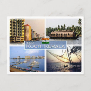 IN India - Kochi Cochin Kerala - Vykort