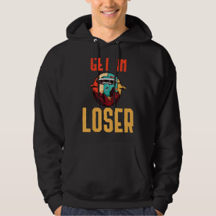 In Loser Alien Abduction Alien Spaceship Univ Hoodie