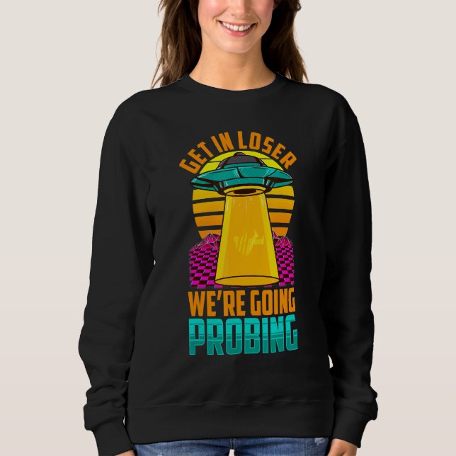 In Loser Ufo Space Alien T Shirt (Framsida)