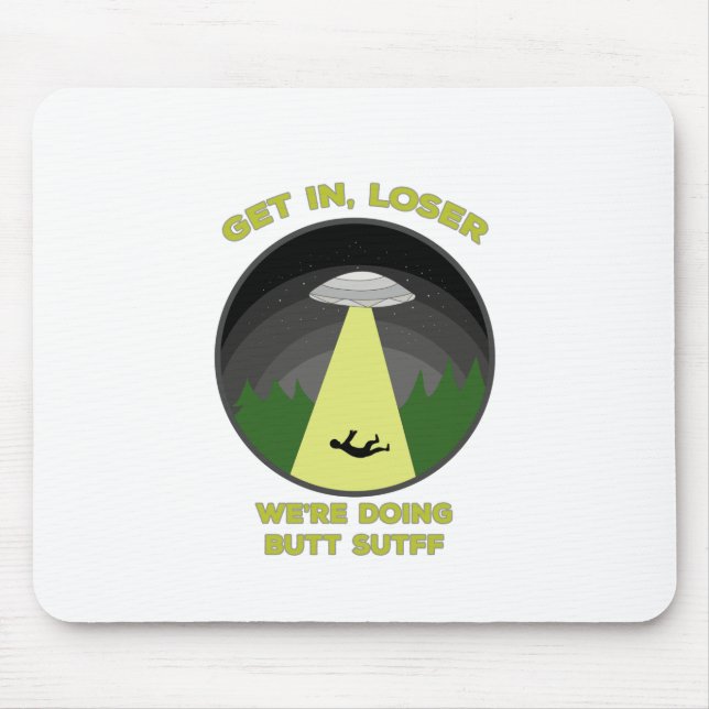 In, Loser. Vi gör Butt Saker Musmatta (Framsidan)