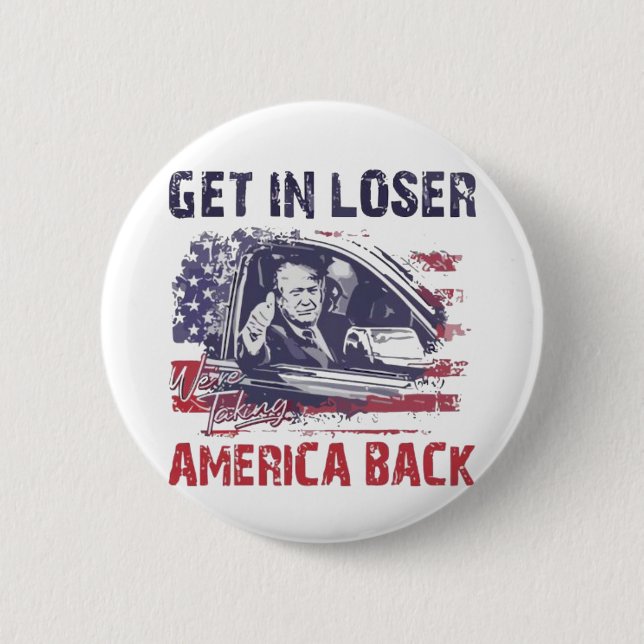 In Loser Vi tar tillbaka Amerika-trumpen Knapp (Framsida)
