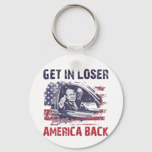 In Loser Vi tar tillbaka Amerika-trumpen Nyckelring
