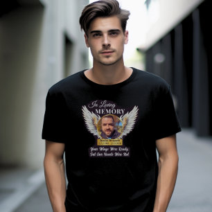 In Loving Memory Angel Vingar Photo Memorial T Shirt