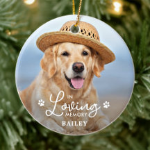 In Loving Memory Anpassningsbar Pet Hund 2 Photo M