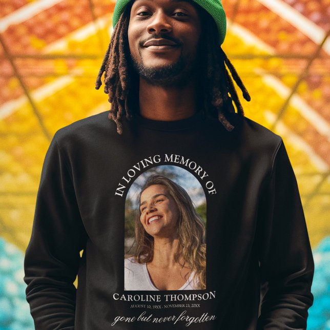 In Loving Memory Arch Photo Sweatshirt (Skapare uppladdad)