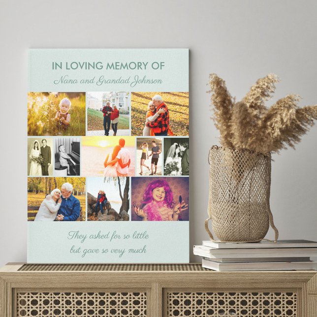 In Loving Memory Memory Memory Memory Remfamote -  Canvastryck (Skapare uppladdad)