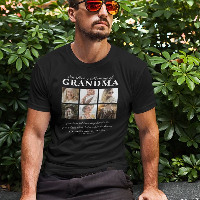 In Loving Memory of Grandma Bild T Shirt (Skapare uppladdad)