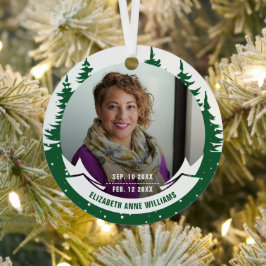 In Loving Memory Photo jul Julgransdekoration