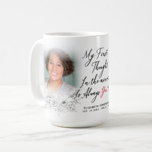 In Loving Memory Photo Kaffemugg